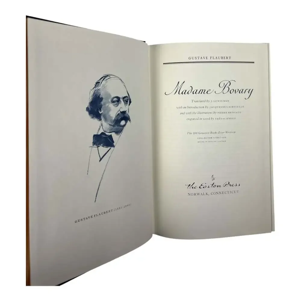 Madame Bovary Gustave Flaubert Easton Press Leather Bound Collectors Ed 1978